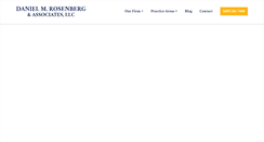 Desktop Screenshot of danielmrosenberg.com